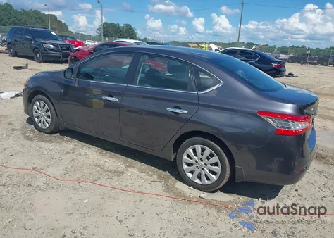 2013 Nissan Sentra Sv z USA, uszkodzony, nr VIN 3N1AB7AP6DL773554